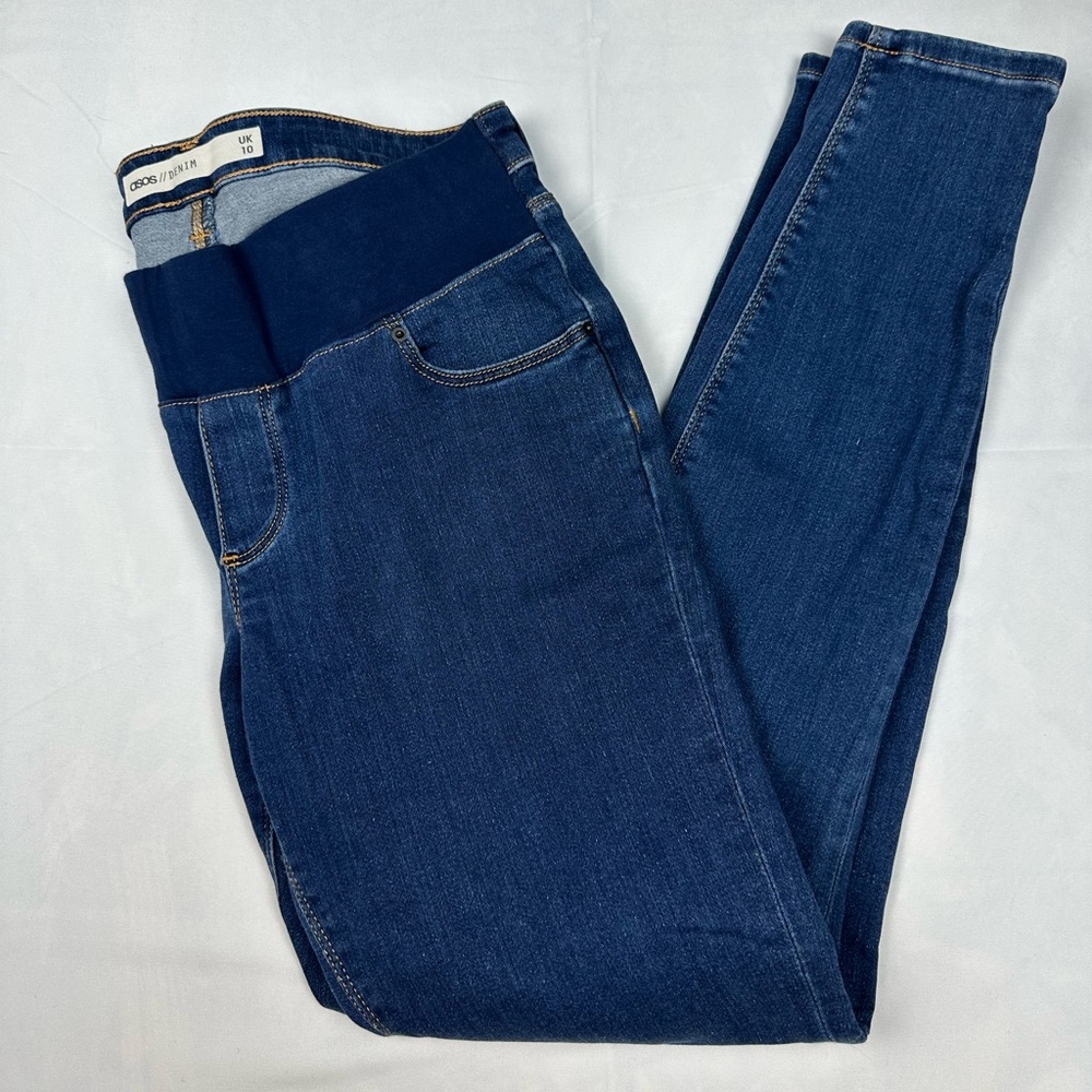 ASOS Dark Blue‎ Maternity Jeggings